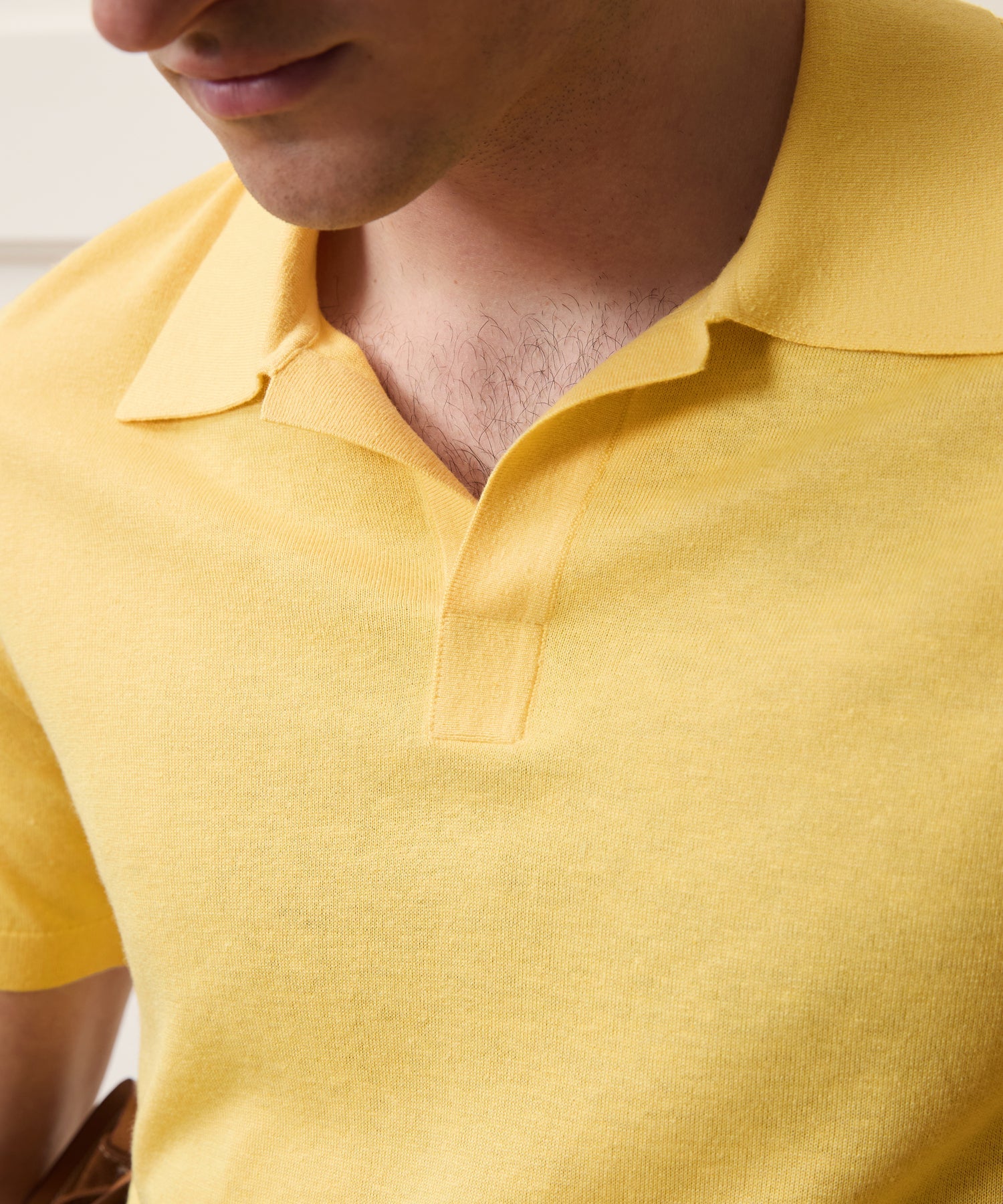 Silk-Cashmere Montauk Sweater Polo