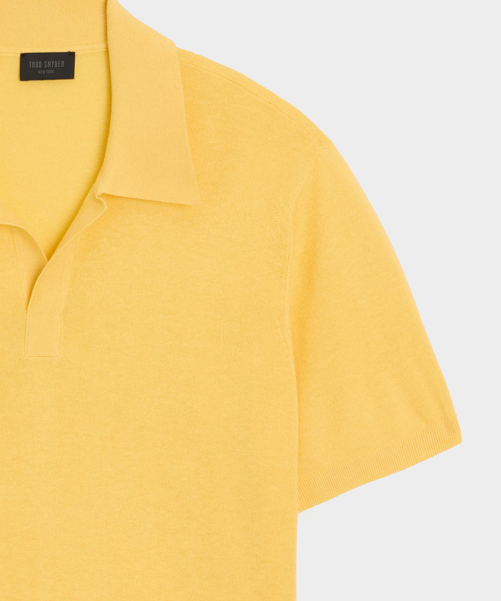Silk-Cashmere Montauk Sweater Polo