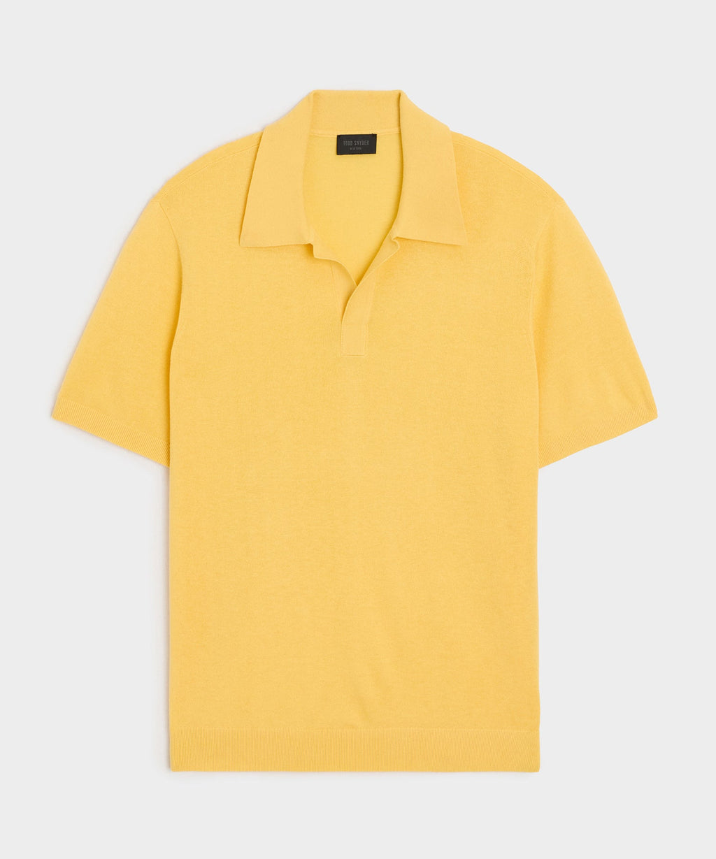 Silk-Cashmere Montauk Sweater Polo