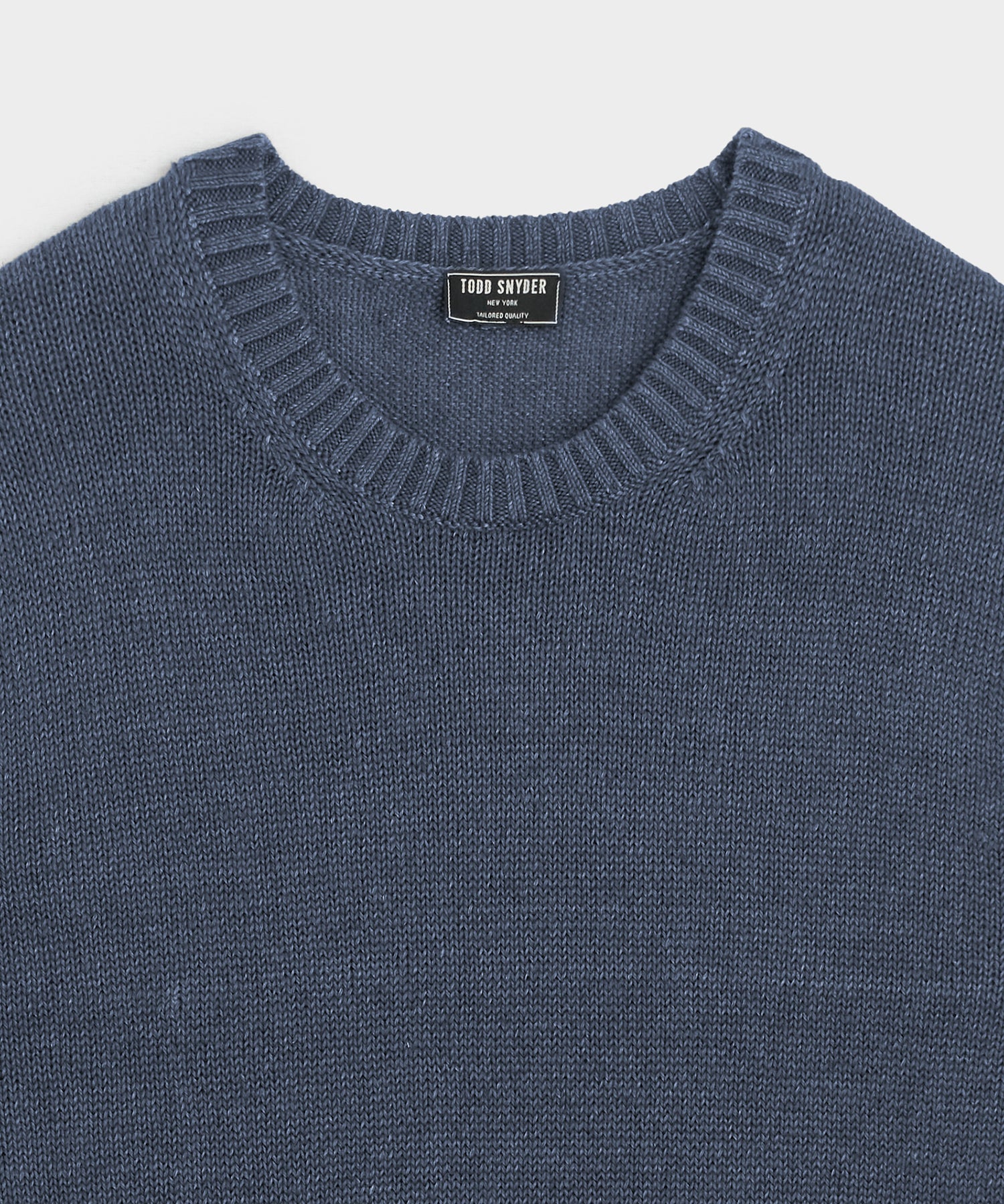 Linen Crewneck Sweater