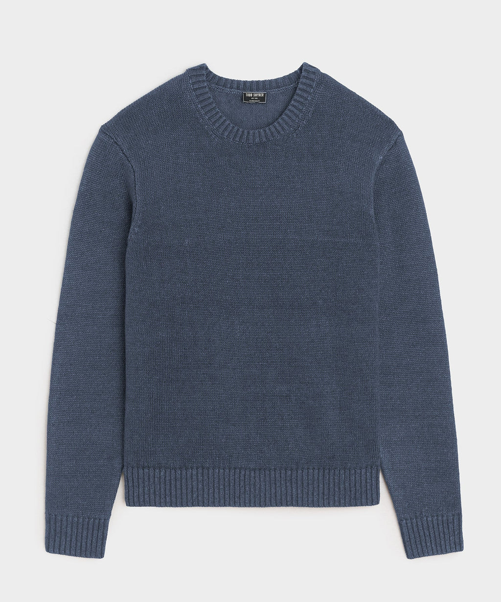Linen Crewneck Sweater