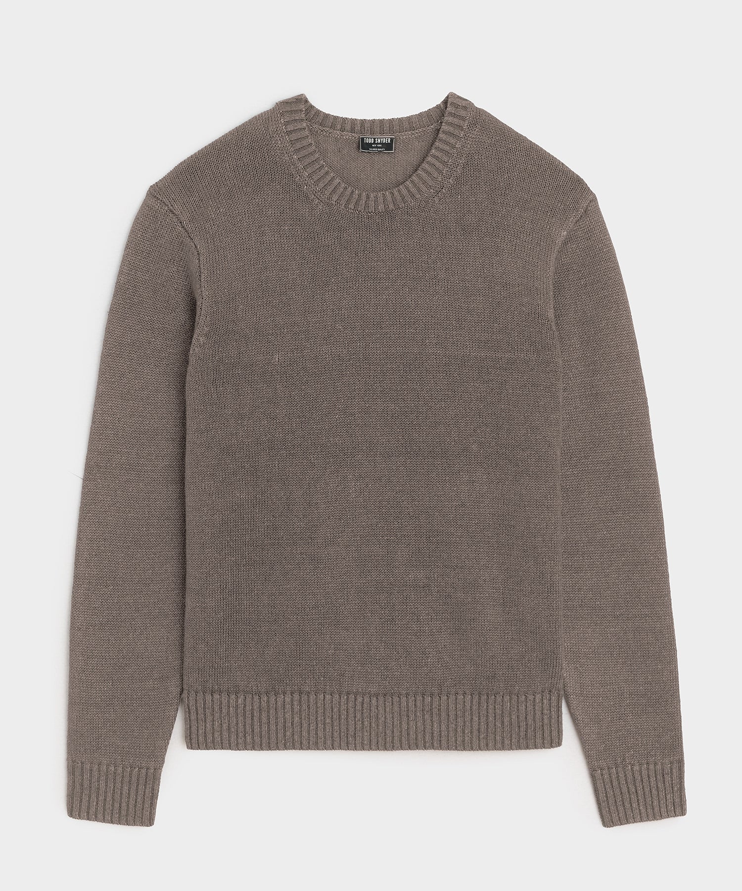 Linen Crewneck Sweater