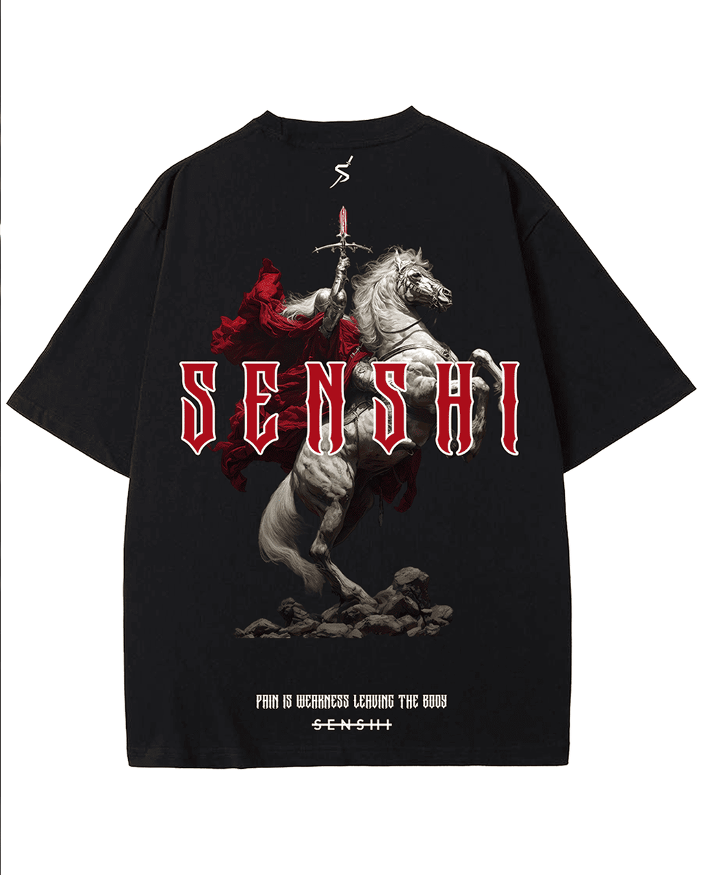 RED KNIGHT PREMIUM OVERSIZED TEE/TANK