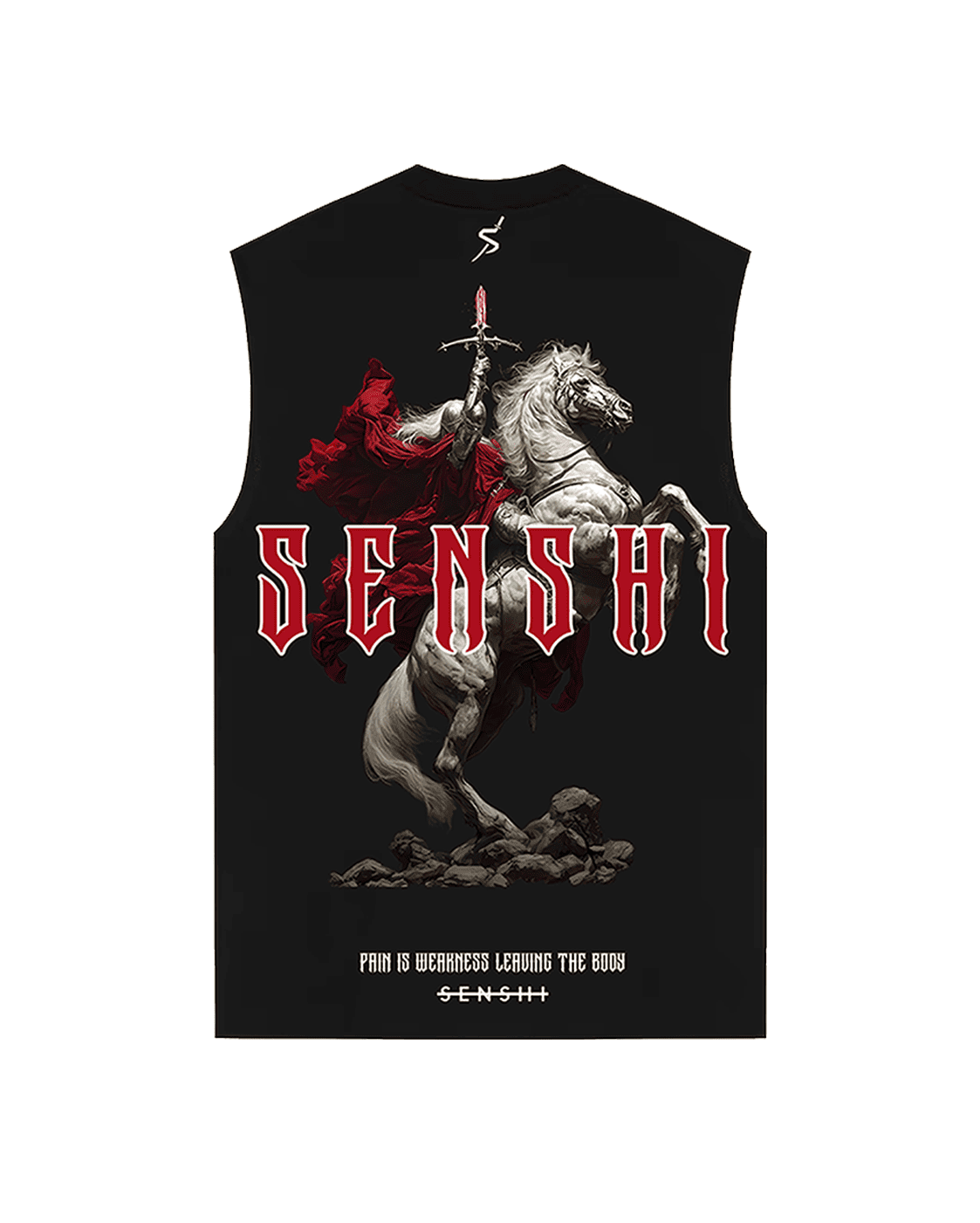 RED KNIGHT PREMIUM OVERSIZED TEE/TANK