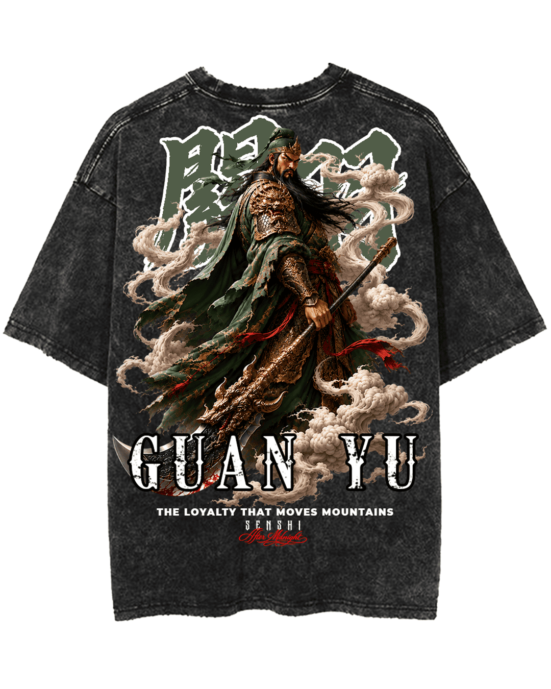 GUAN YU PREMIUM OVERSIZED VINTAGE TEE