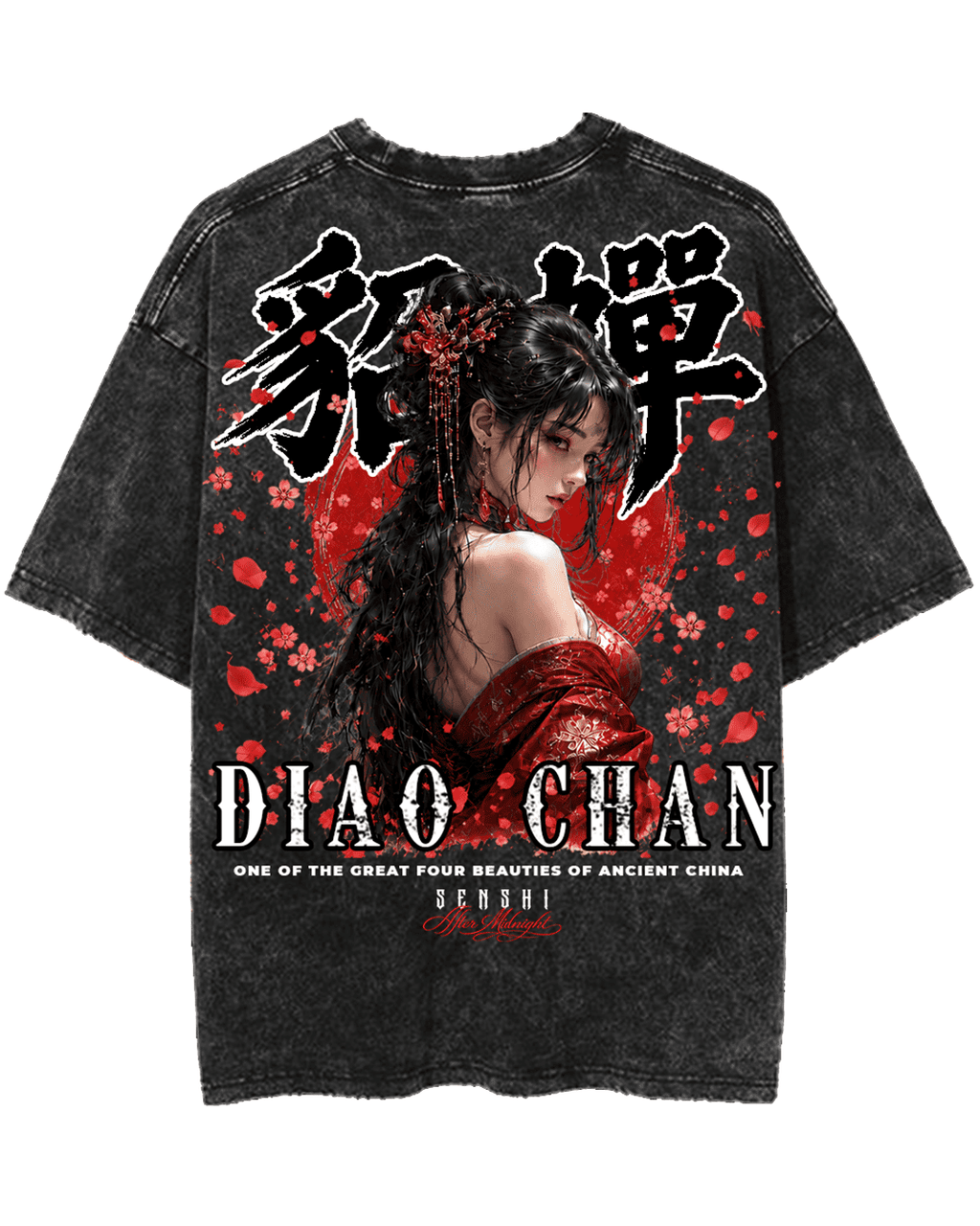 DIAO CHAN PREMIUM OVERSIZED VINTAGE TEE