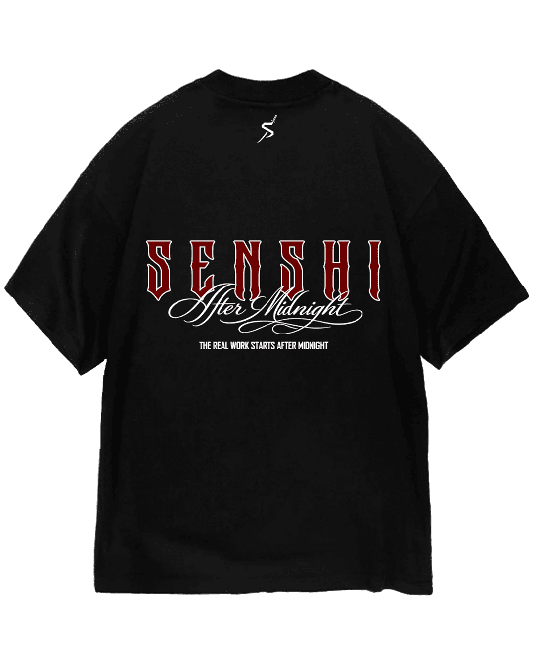 AFTER MIDNIGHT LOGO PREMIUM OVERSIZED TEE/TANK