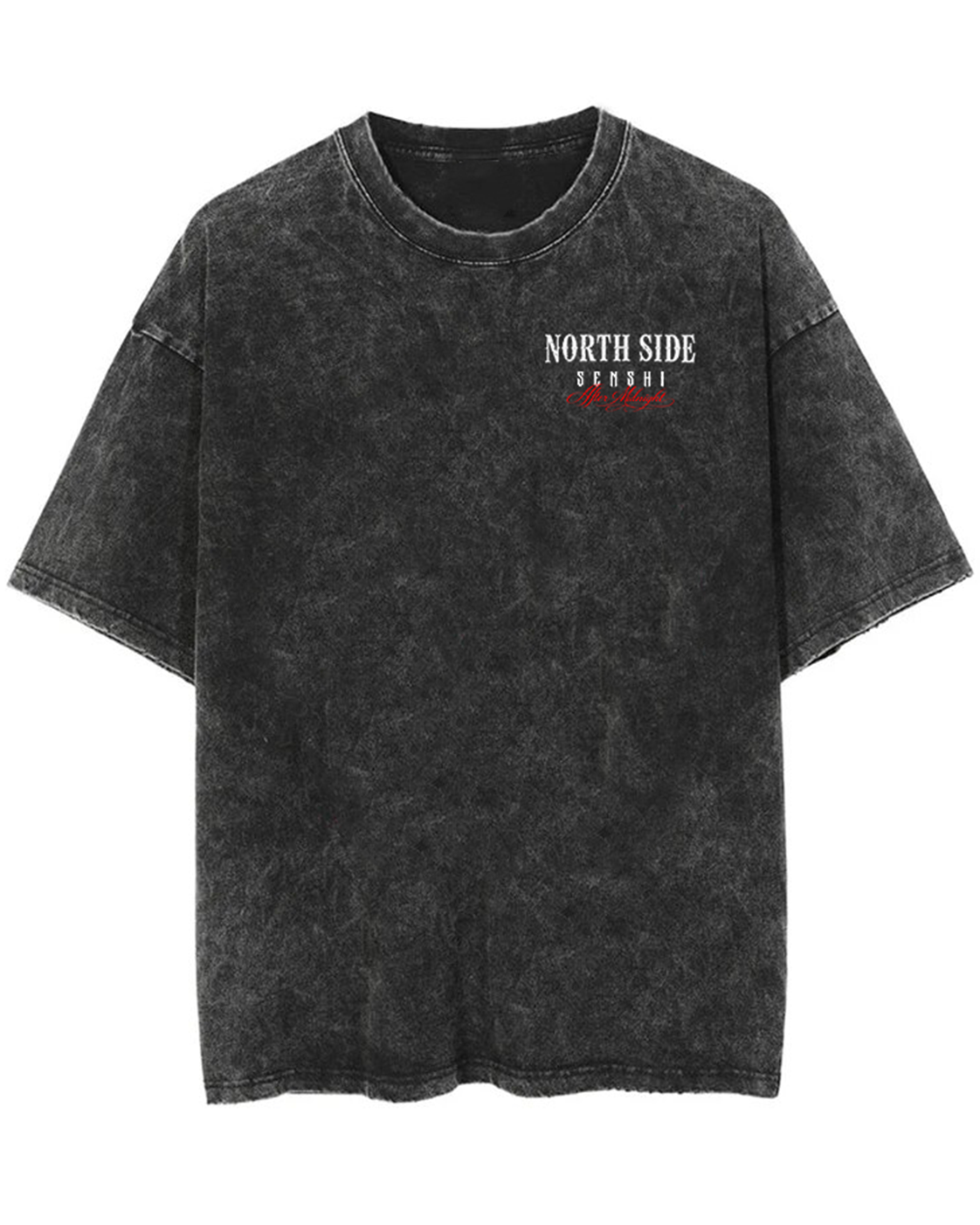 NORTH SIDE BEST SIDE PREMIUM OVERSIZED VINTAGE TEE