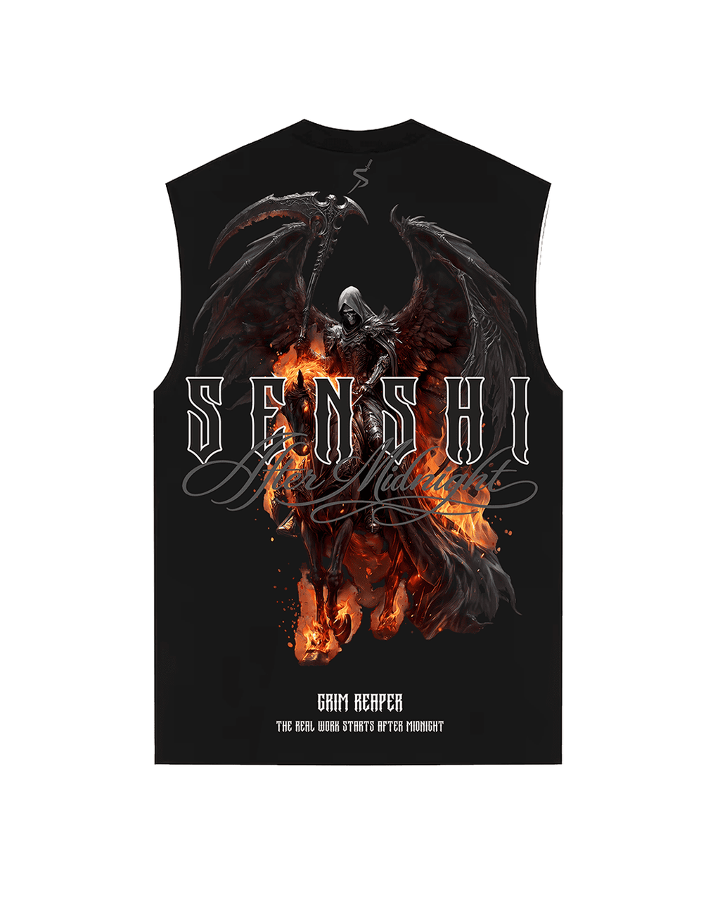 GRIM REAPER PREMIUM OVERSIZED TEE/TANK