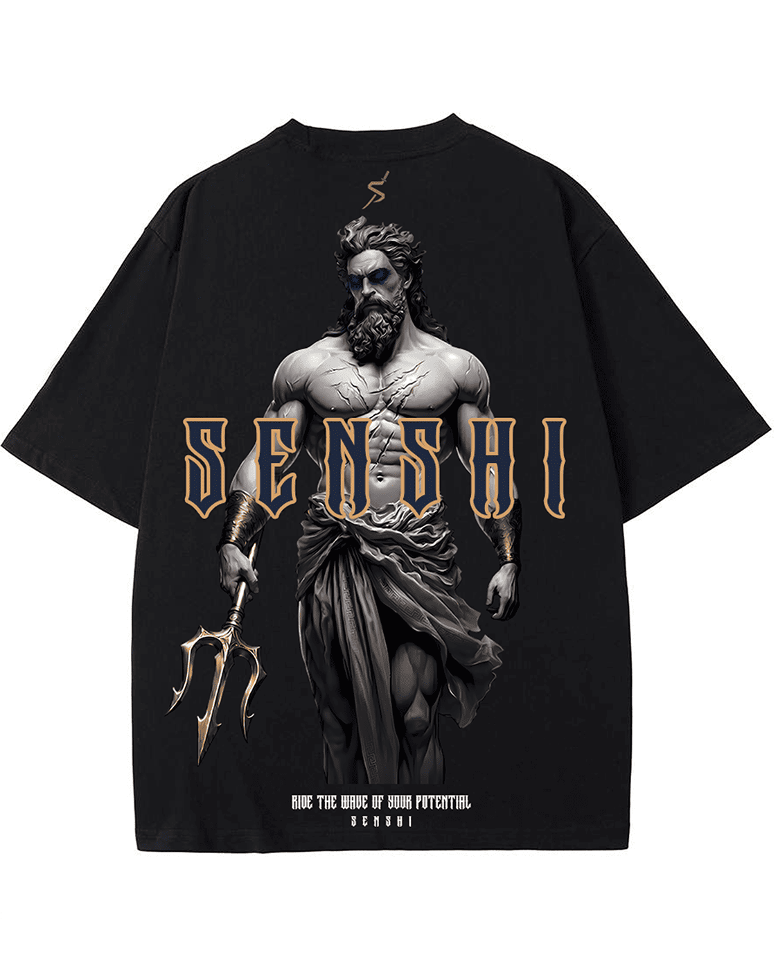 POSEIDON PREMIUM OVERSIZED TEE/TANK