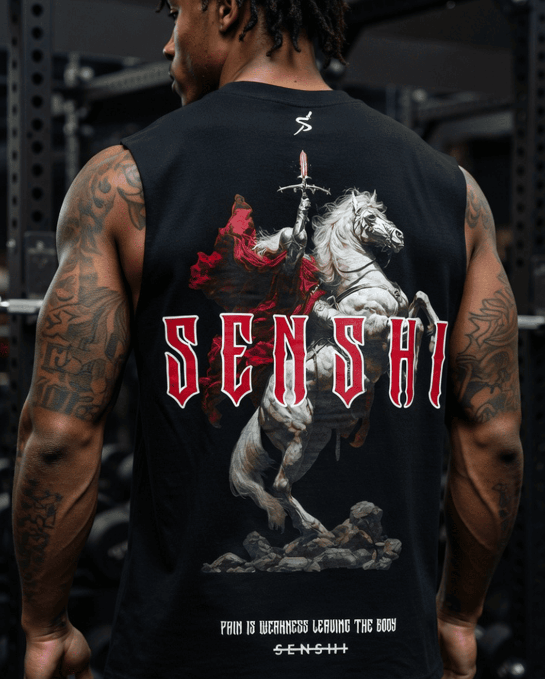 RED KNIGHT PREMIUM OVERSIZED TEE/TANK