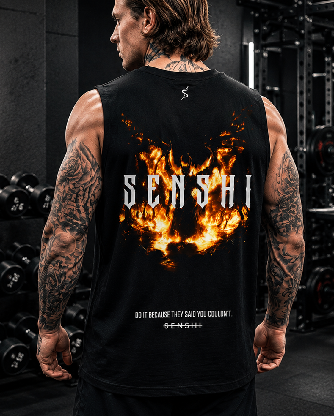 HELLFIRE PREMIUM OVERSIZED TEE/TANK