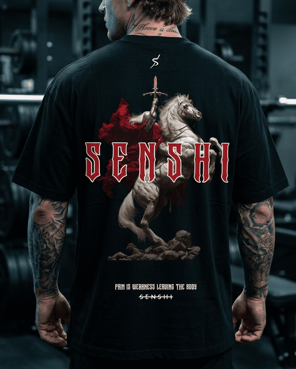 RED KNIGHT PREMIUM OVERSIZED TEE/TANK