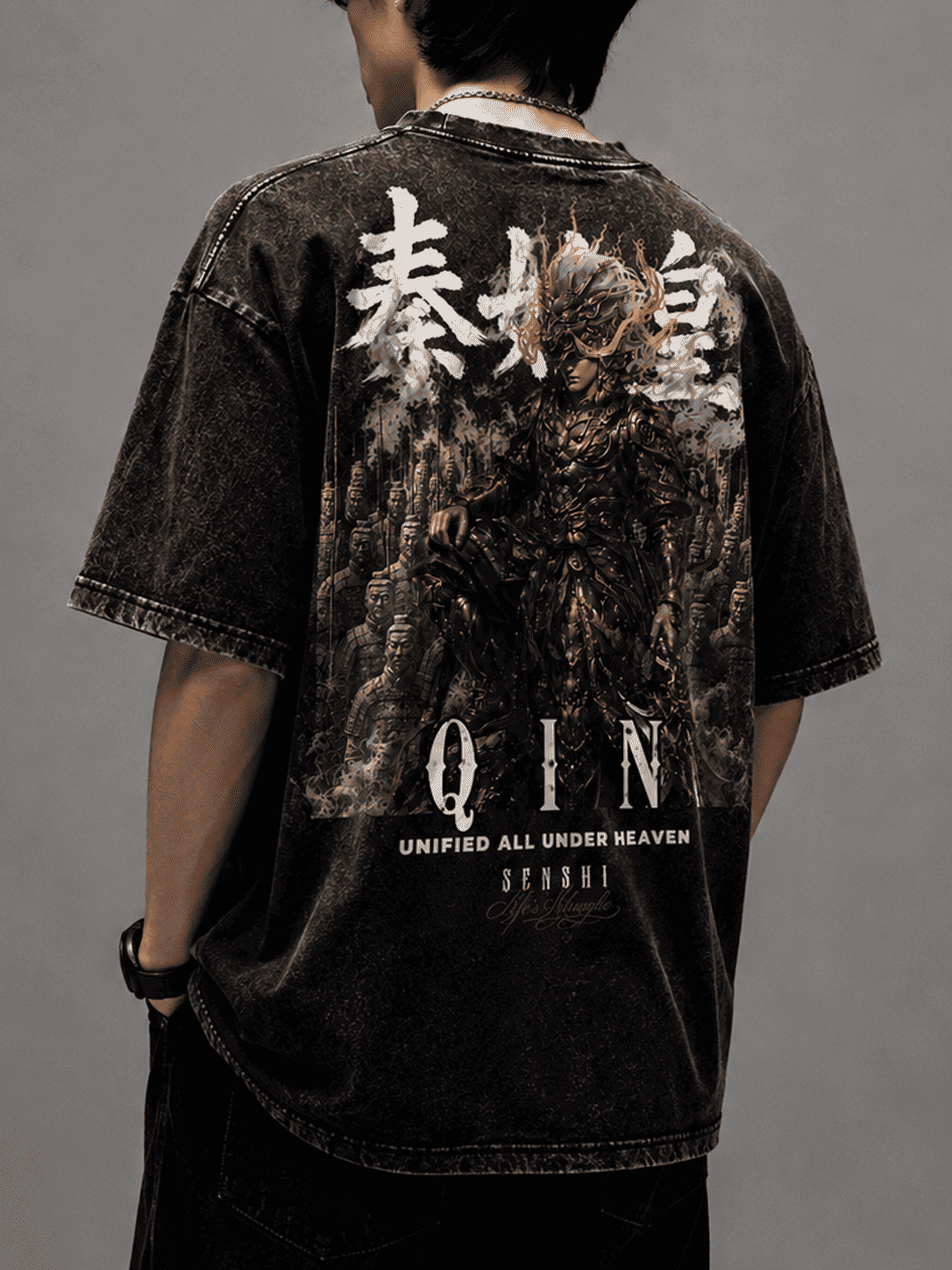QIN SHI HUANG PREMIUM OVERSIZED VINTAGE TEE