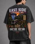 EAST SIDE BEST SIDE PREMIUM OVERSIZED VINTAGE TEE