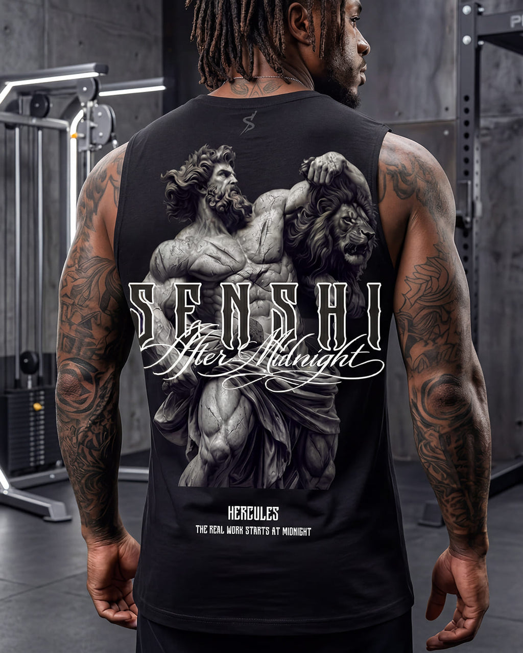 HERCULES PREMIUM OVERSIZED TEE/TANK