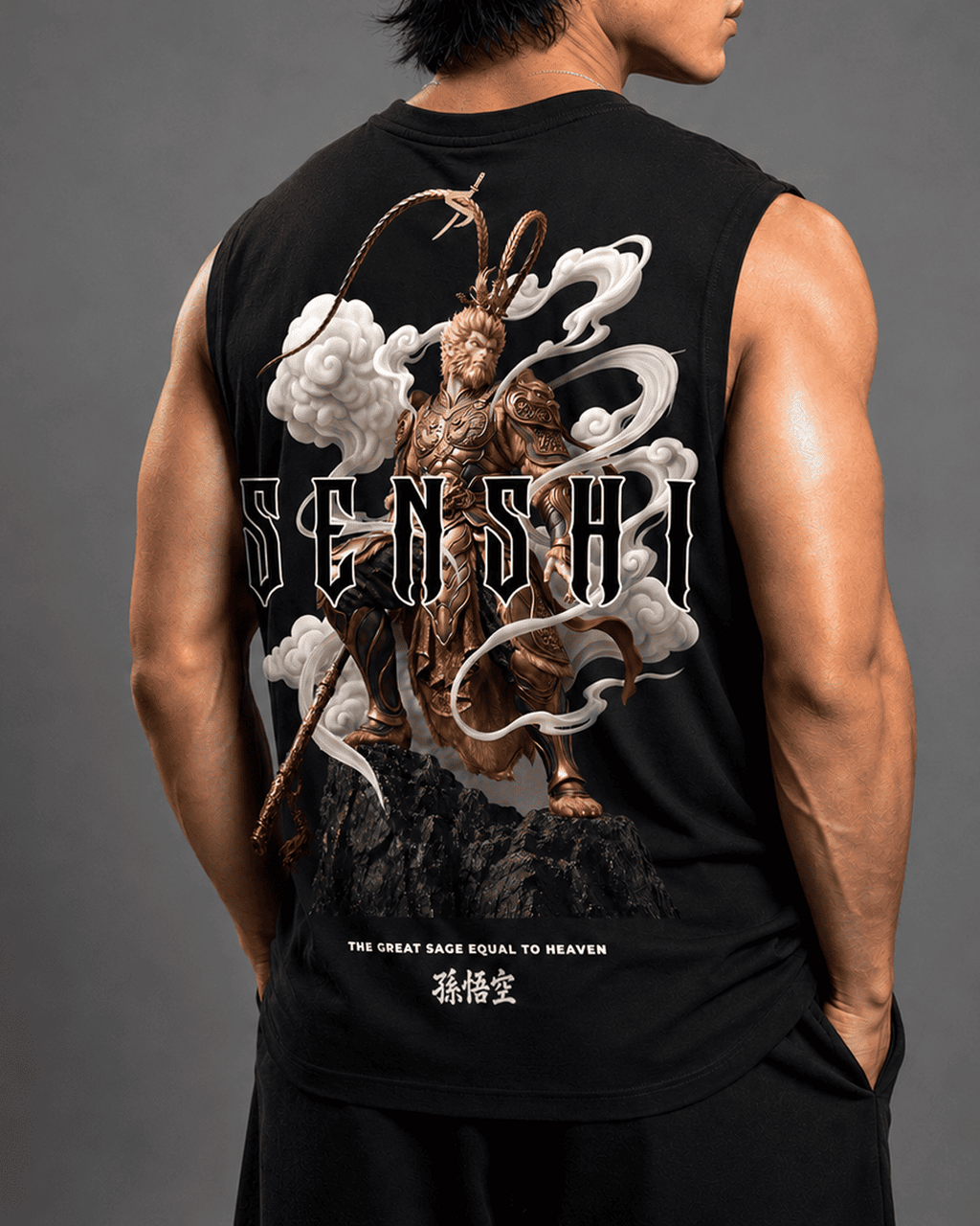 SUN WU KONG PREMIUM OVERSIZED TEE/TANK