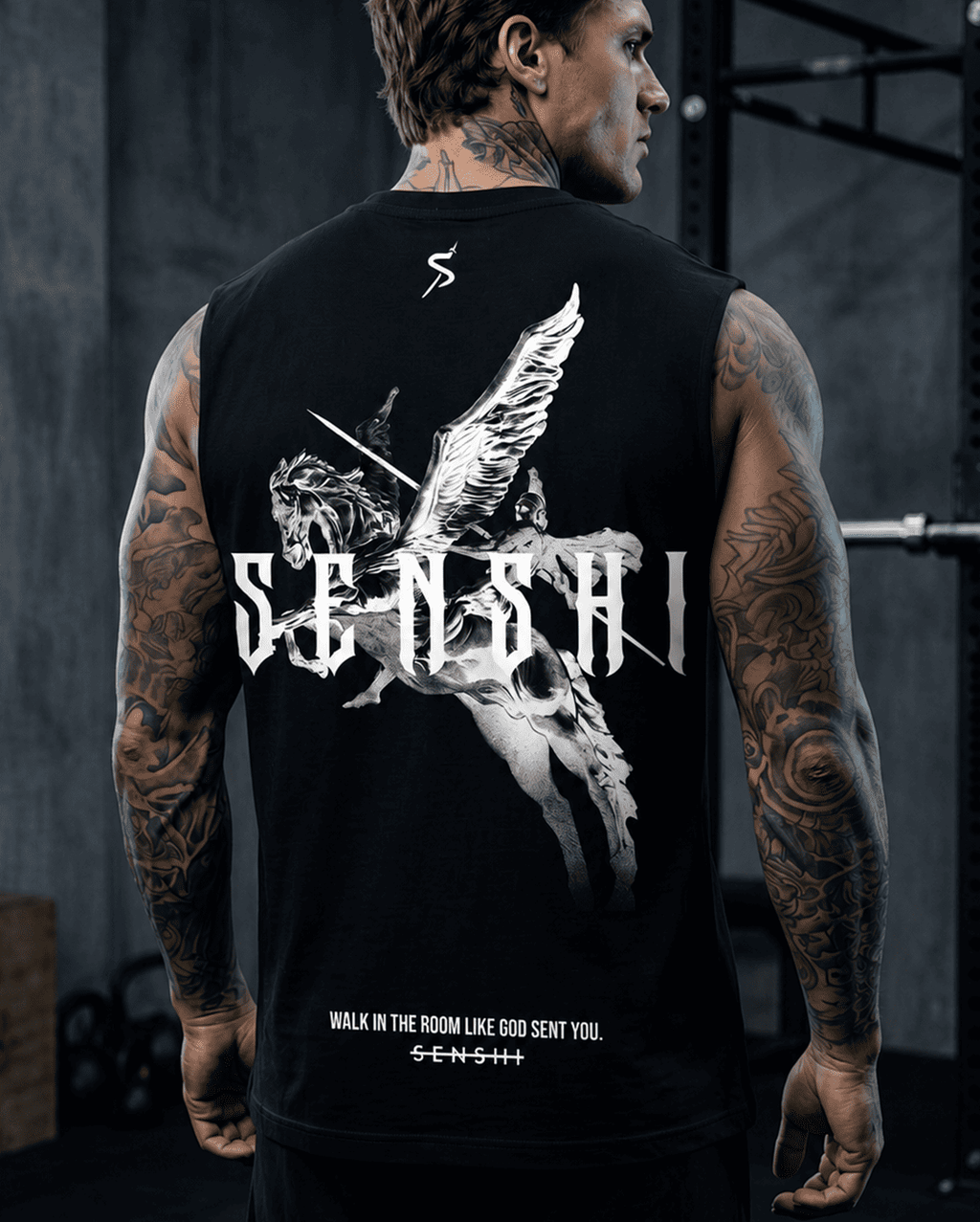 SOLDIER OF GOD PREMIUM OVERSIZED TEE/TANK