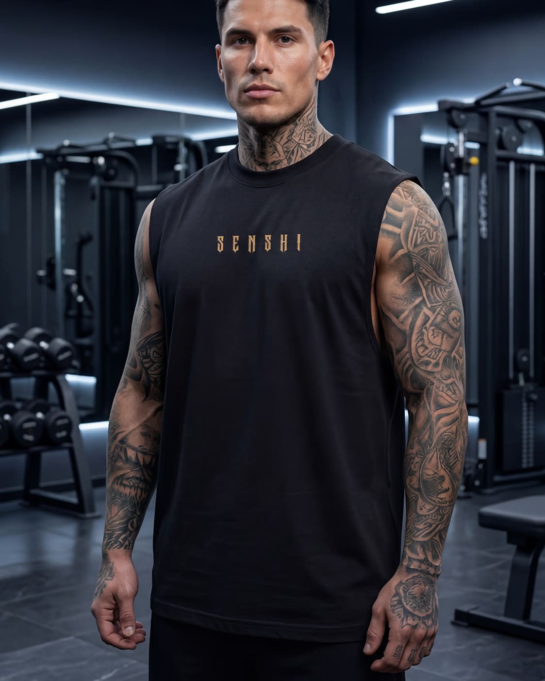 POSEIDON PREMIUM OVERSIZED TEE/TANK