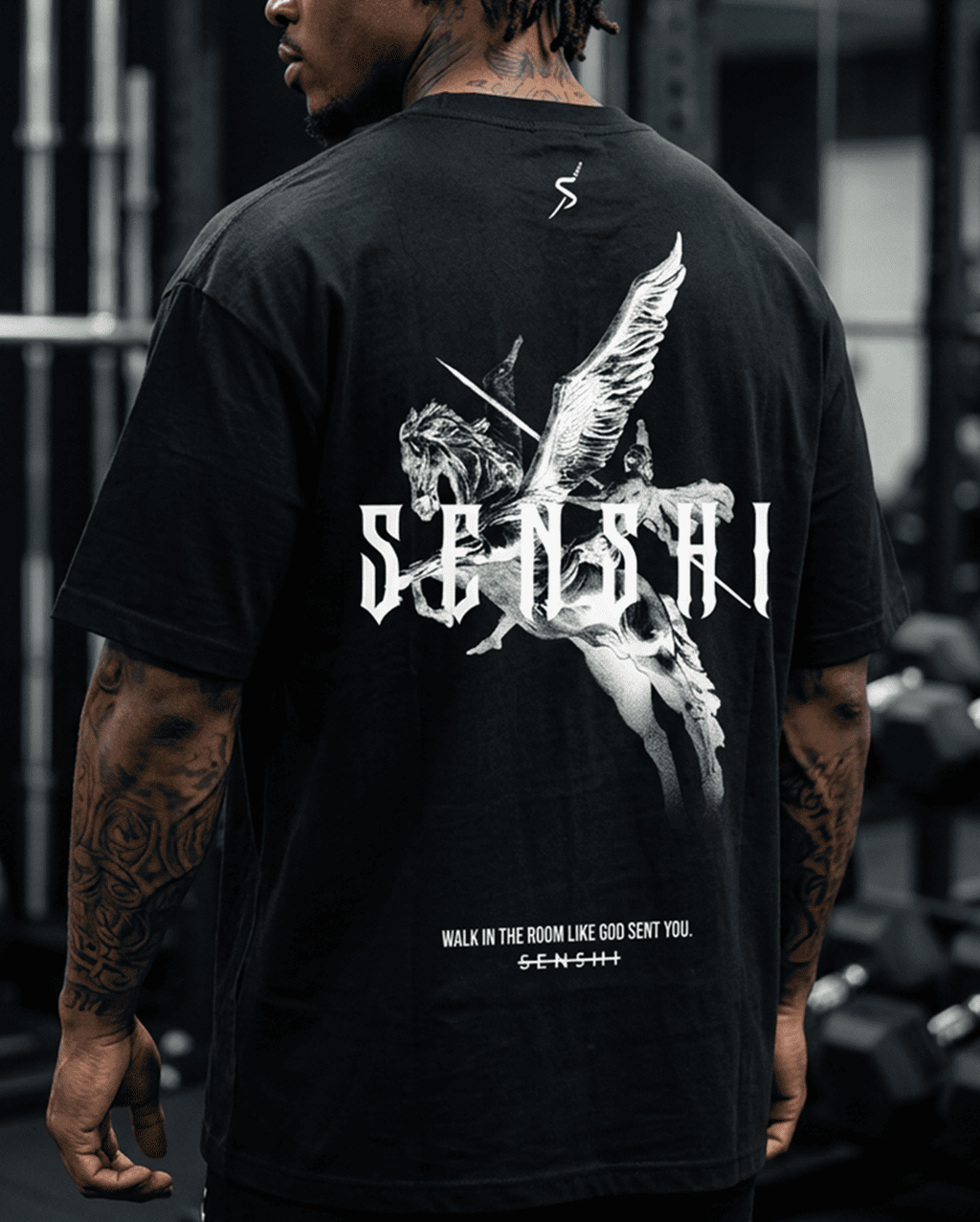 SOLDIER OF GOD PREMIUM OVERSIZED TEE/TANK