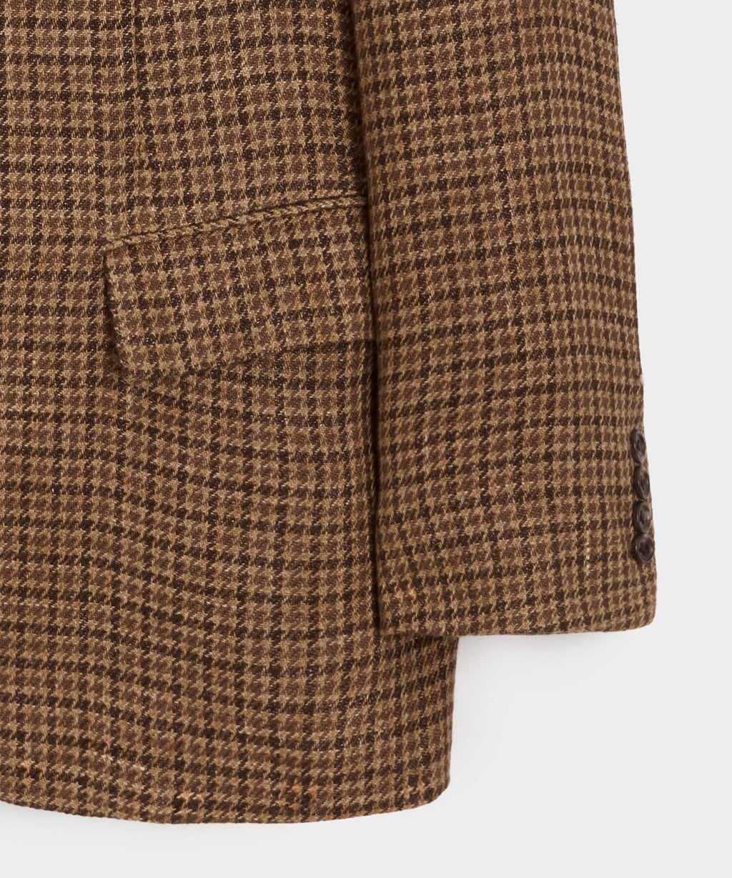 Italian Linen Houndstooth Sport Coat