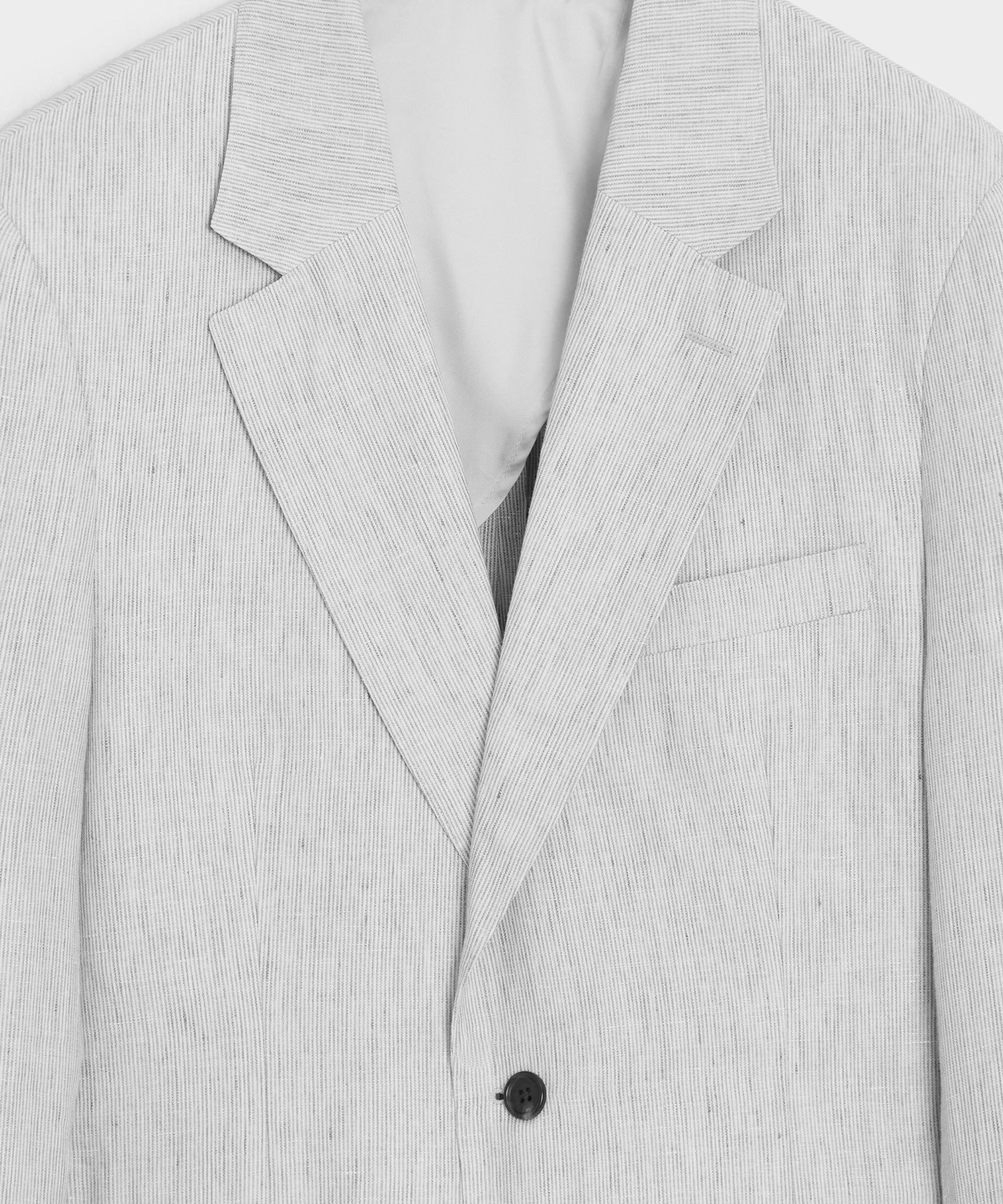 Italian Striped Linen Sutton Jacket