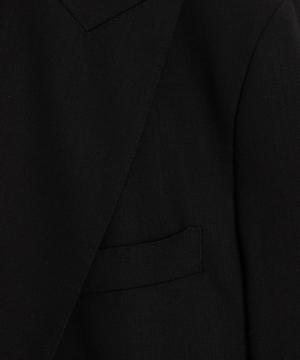 Italian Wool Double-Breasted Hollywood Jacket