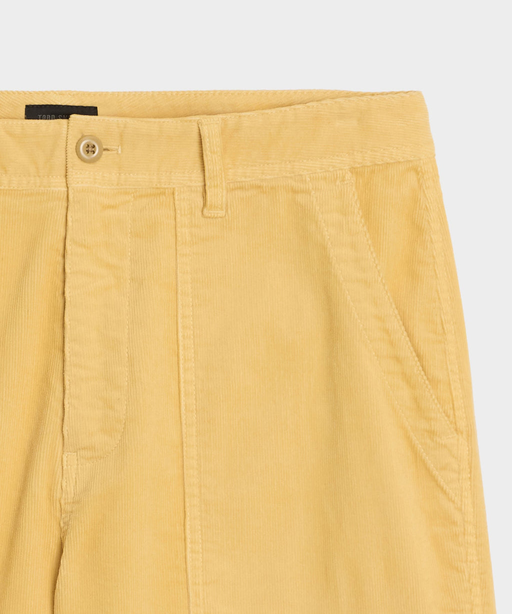 7" Corduroy Camp Short