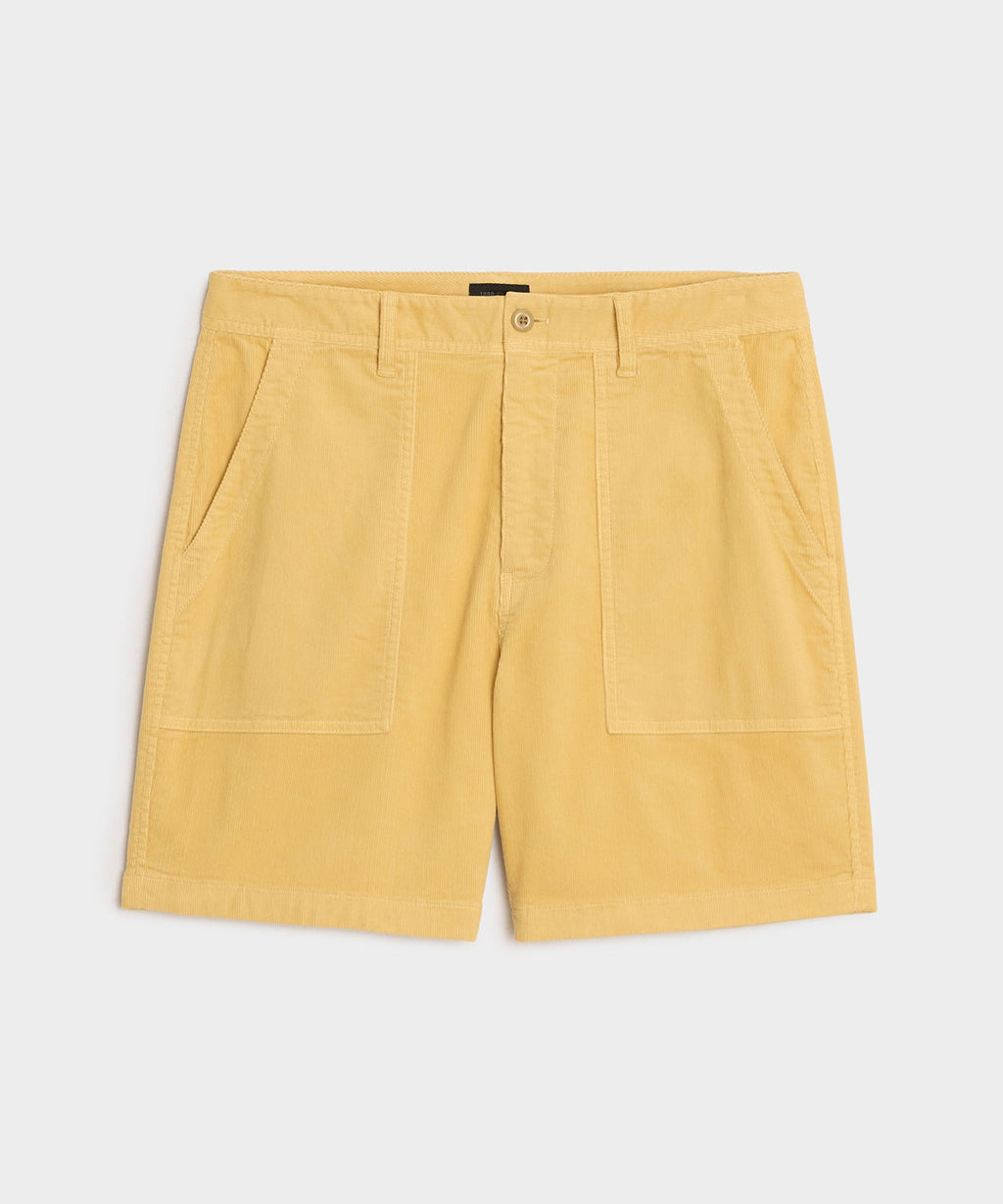 7" Corduroy Camp Short