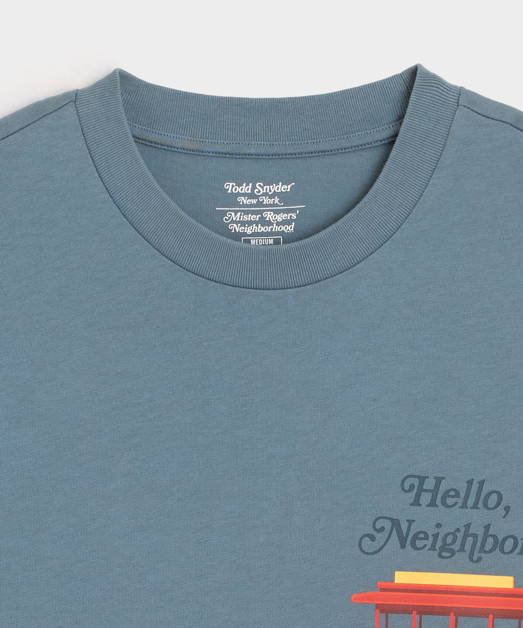 Todd Snyder x Mister Rogers' Neighborhood Trolley Tee