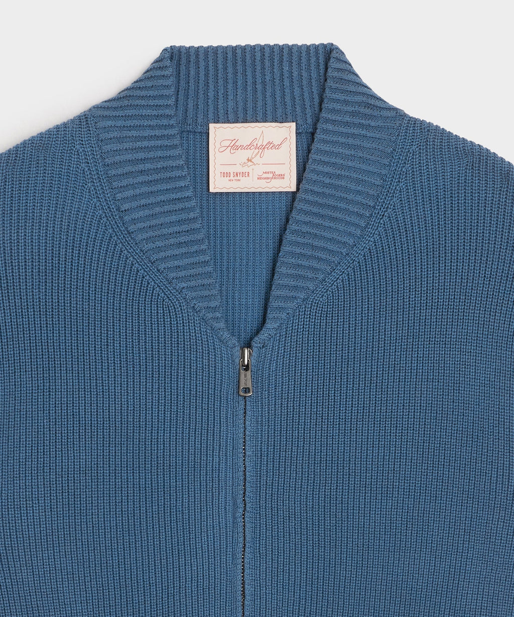 Todd Snyder x Mister Rogers' Neighborhood Zip-Up Sweater