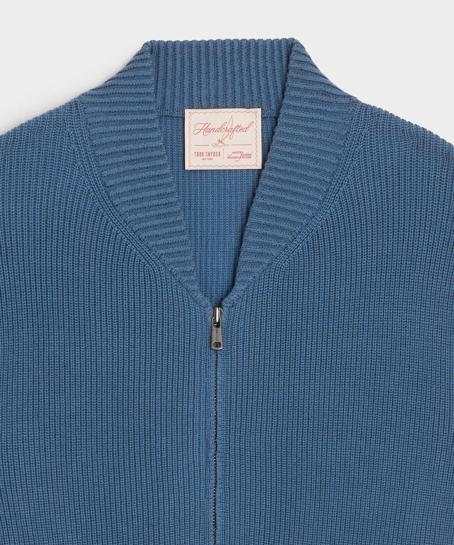 Todd Snyder x Mister Rogers' Neighborhood Zip-Up Sweater