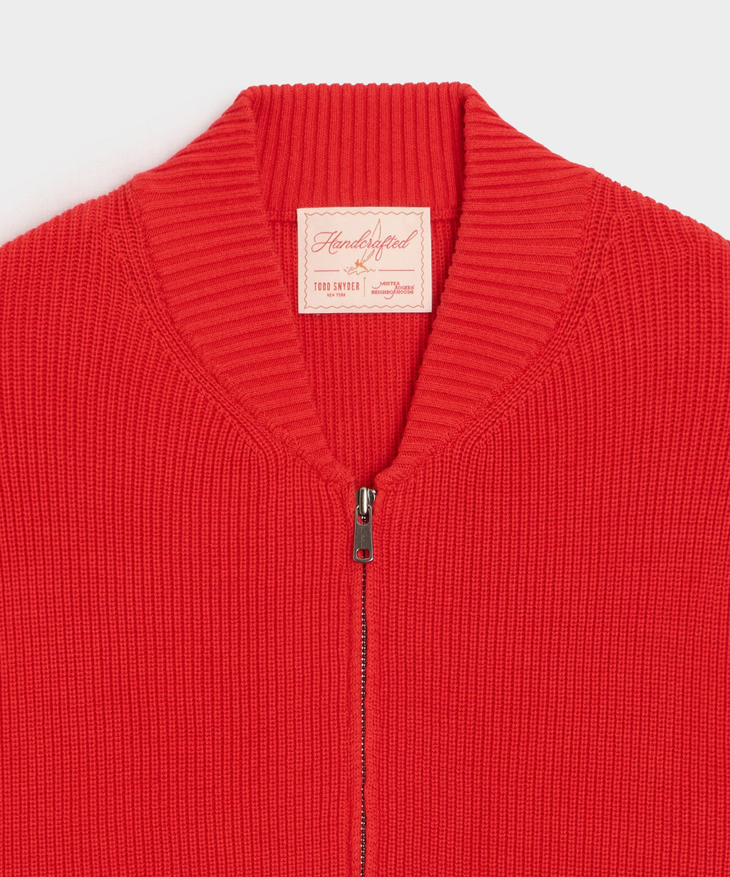 Todd Snyder x Mister Rogers' Neighborhood Zip-Up Sweater