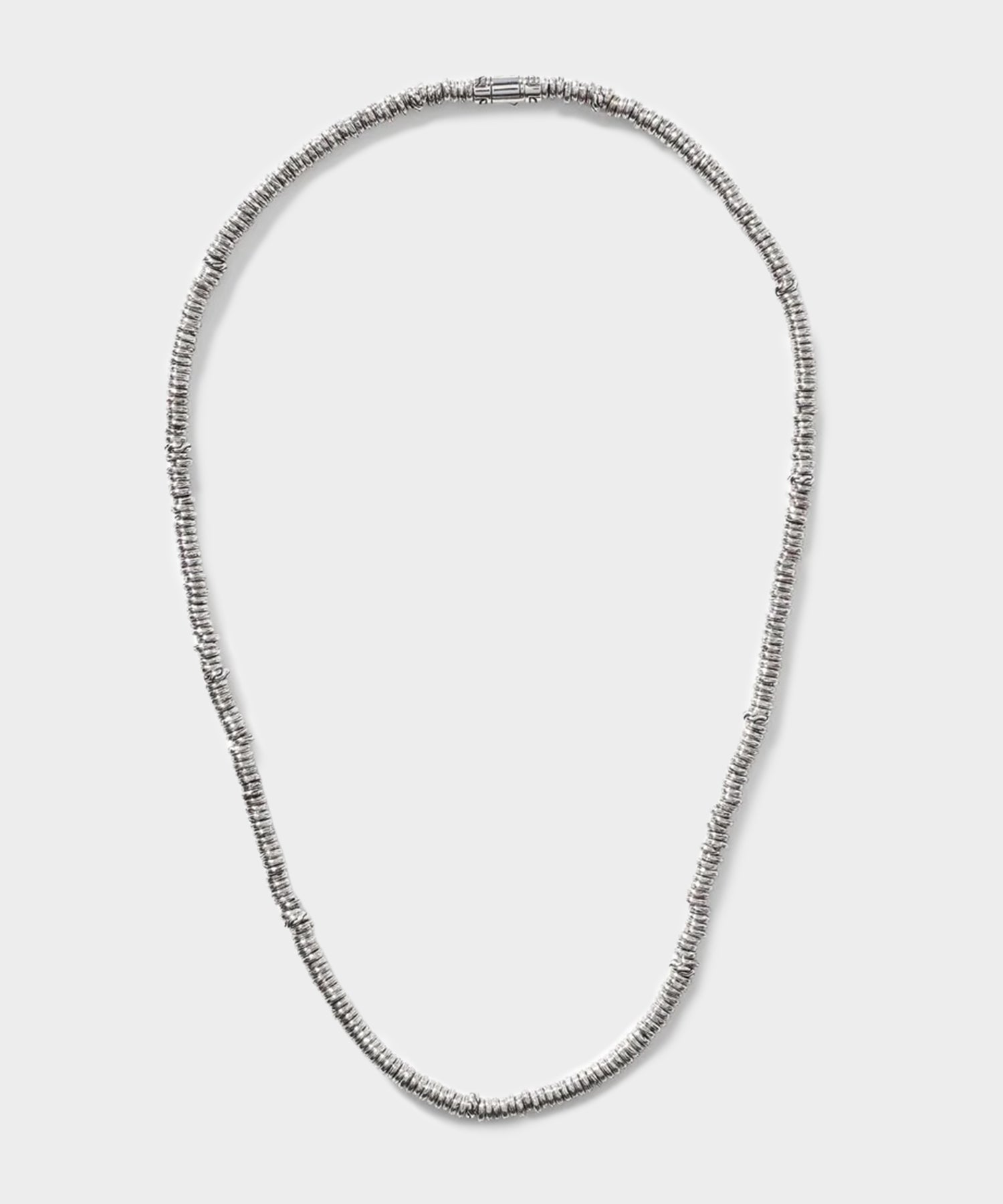 John Hardy Sterling Silver Heishi Necklace