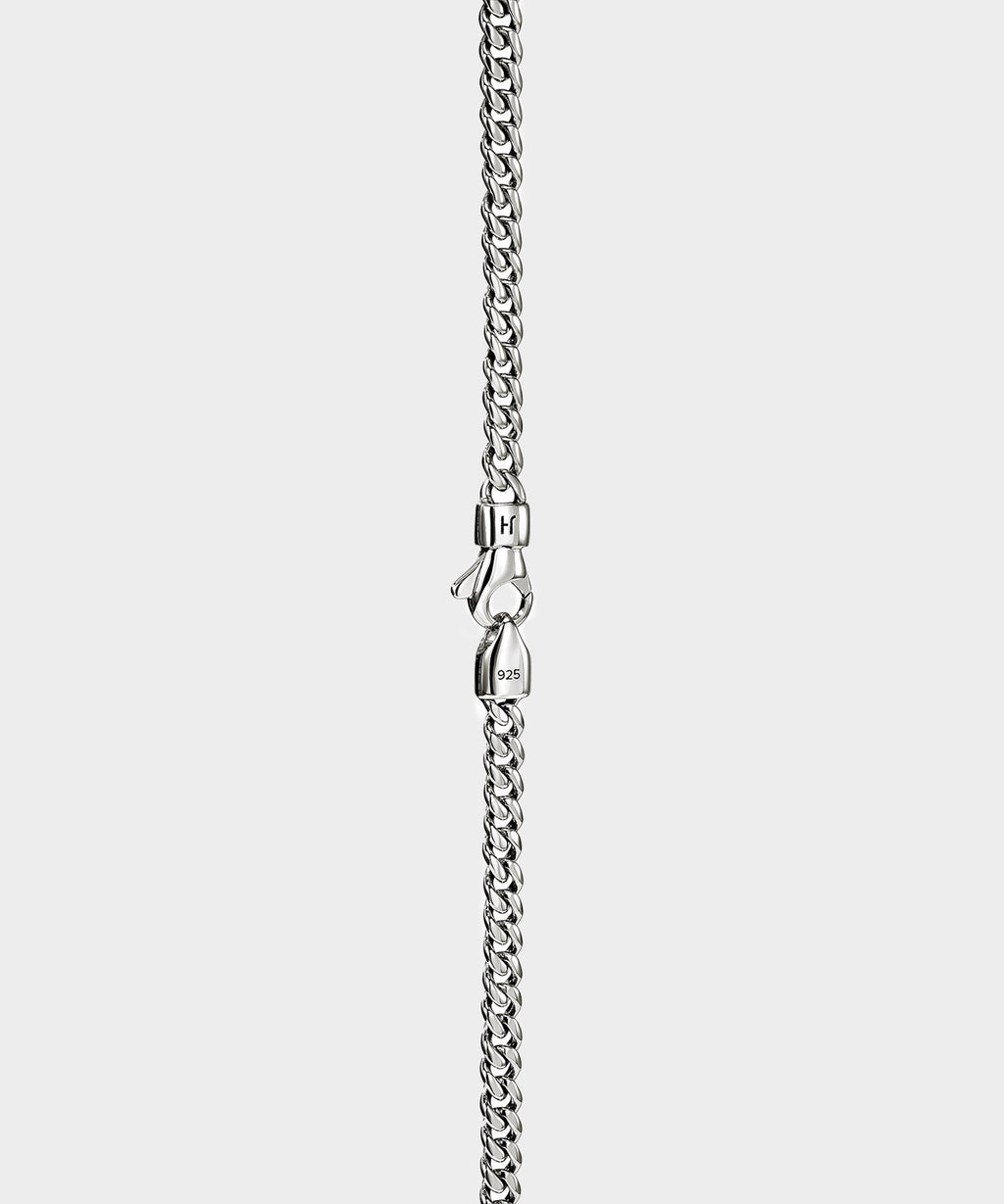 John Hardy Sterling Silver Curb Chain Necklace