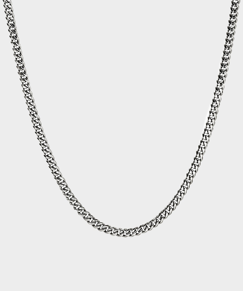 John Hardy Sterling Silver Curb Chain Necklace