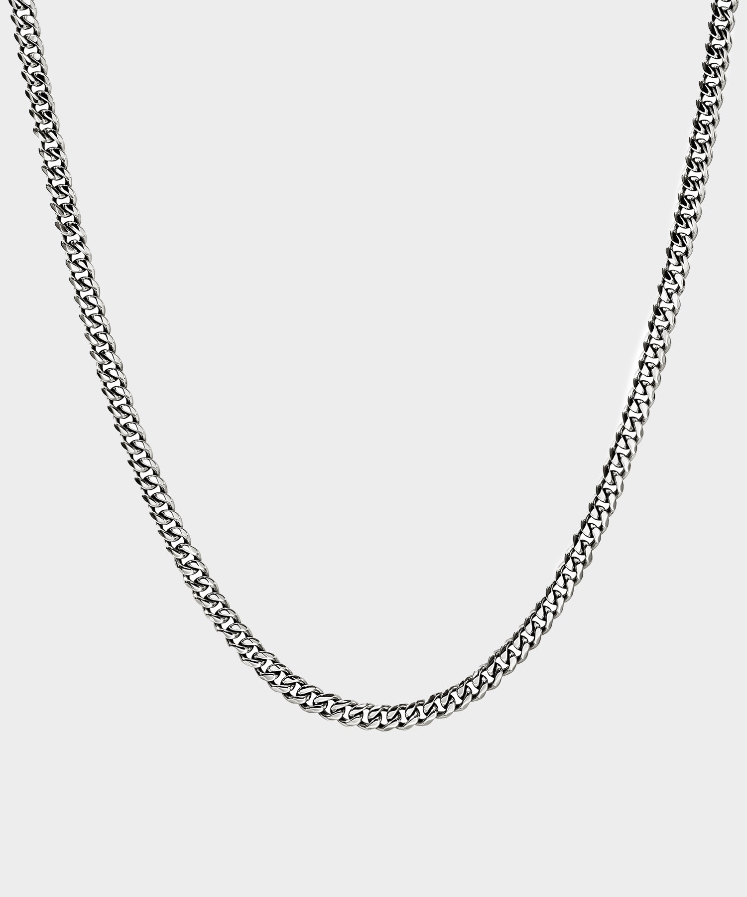 John Hardy Sterling Silver Curb Chain Necklace