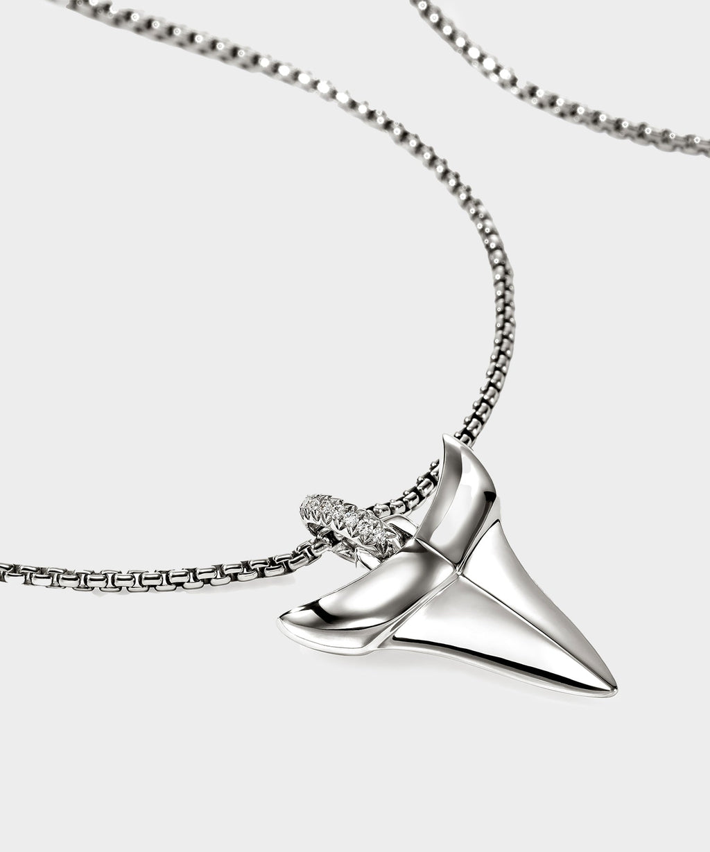 John Hardy Diamond Sterling Silver Talismans Necklace
