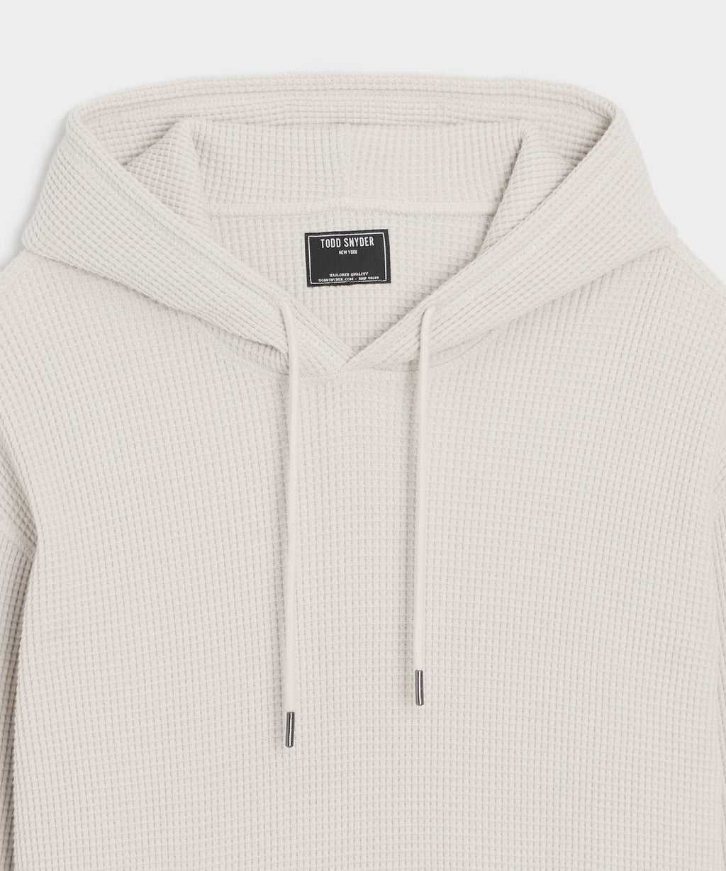 Portuguese Cotton Waffle Hoodie