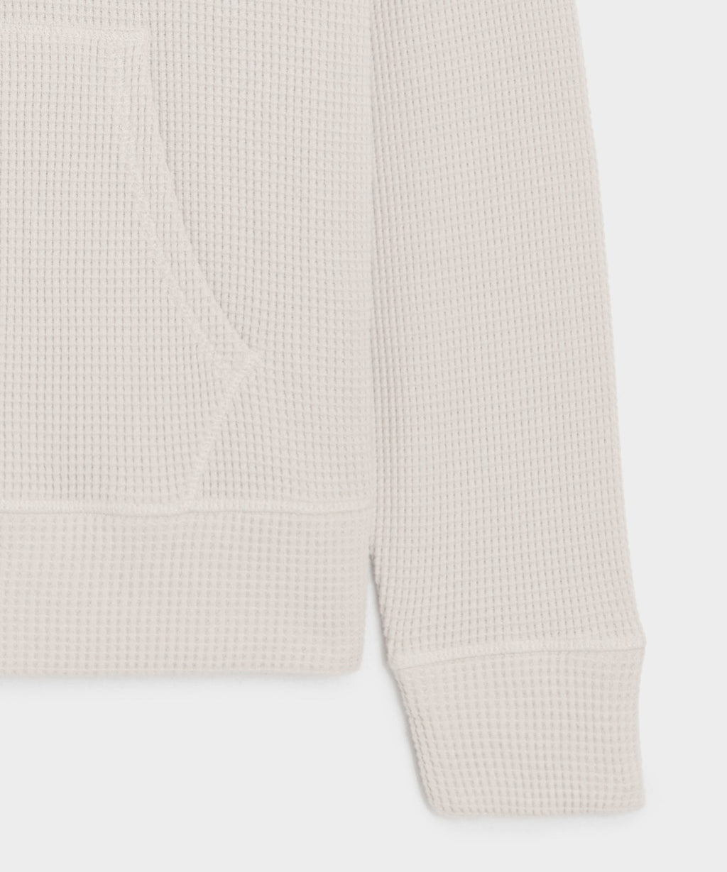 Portuguese Cotton Waffle Hoodie
