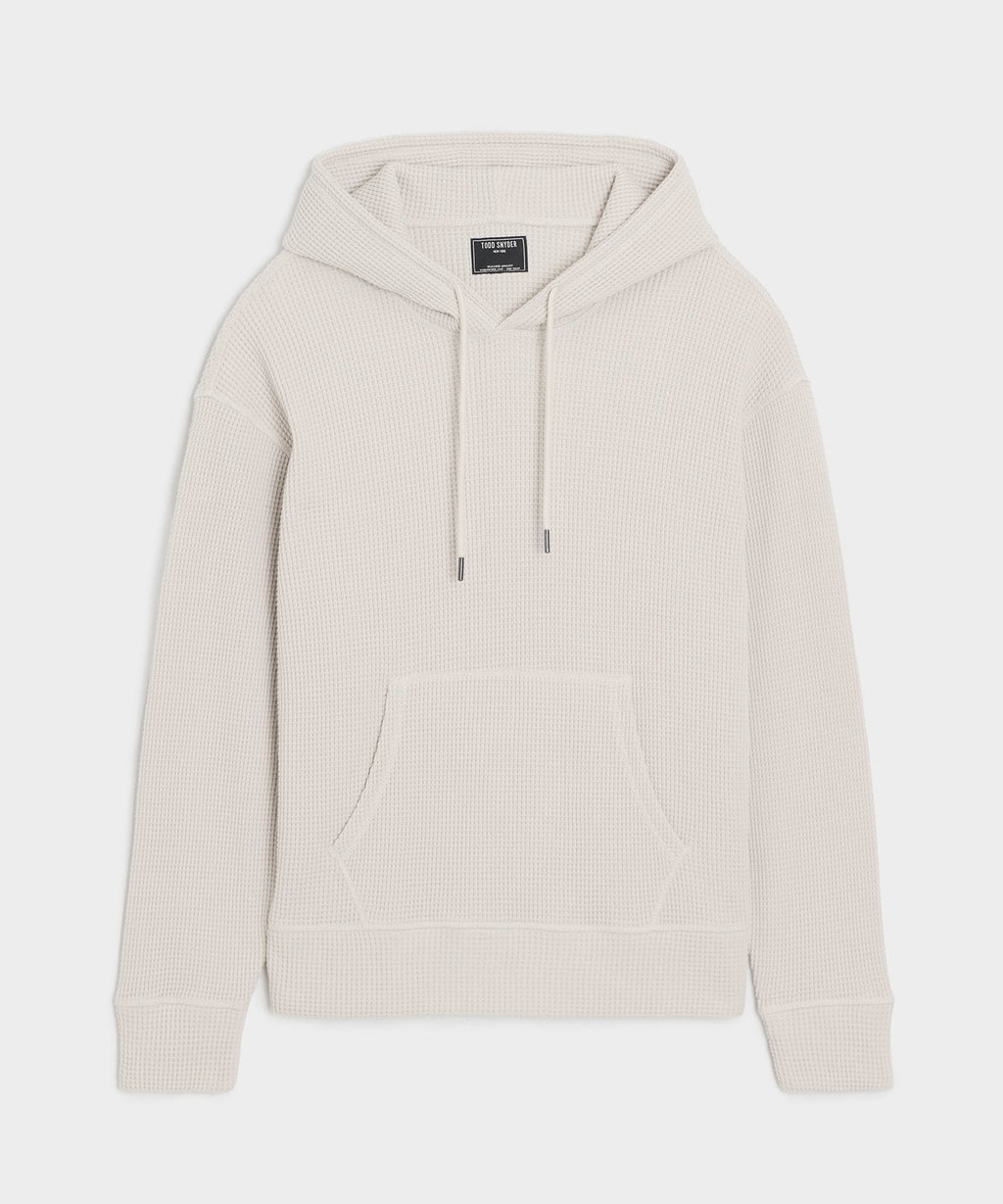Portuguese Cotton Waffle Hoodie