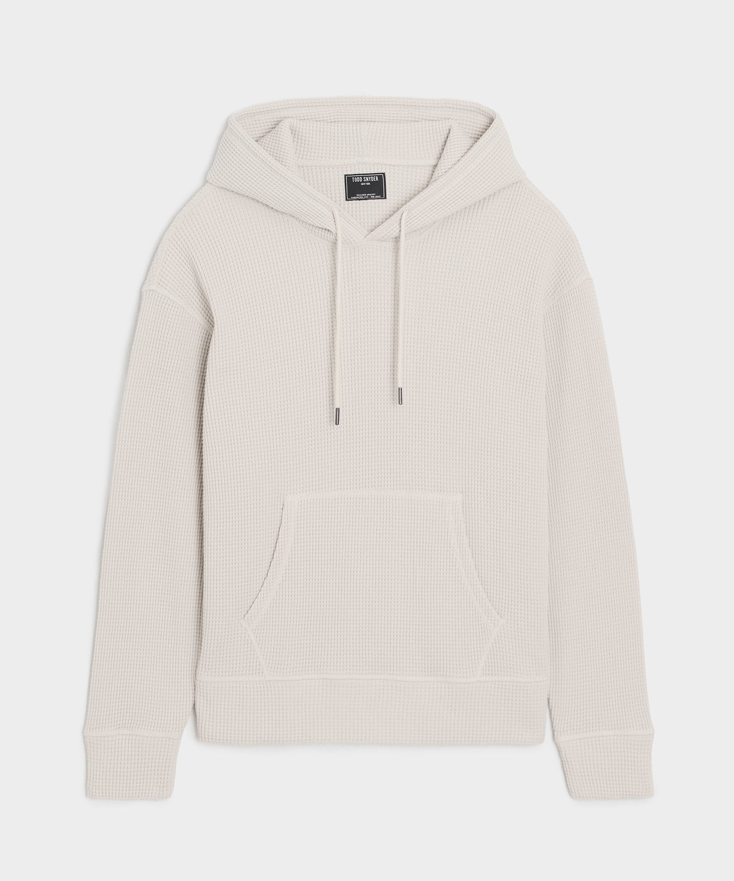 Portuguese Cotton Waffle Hoodie