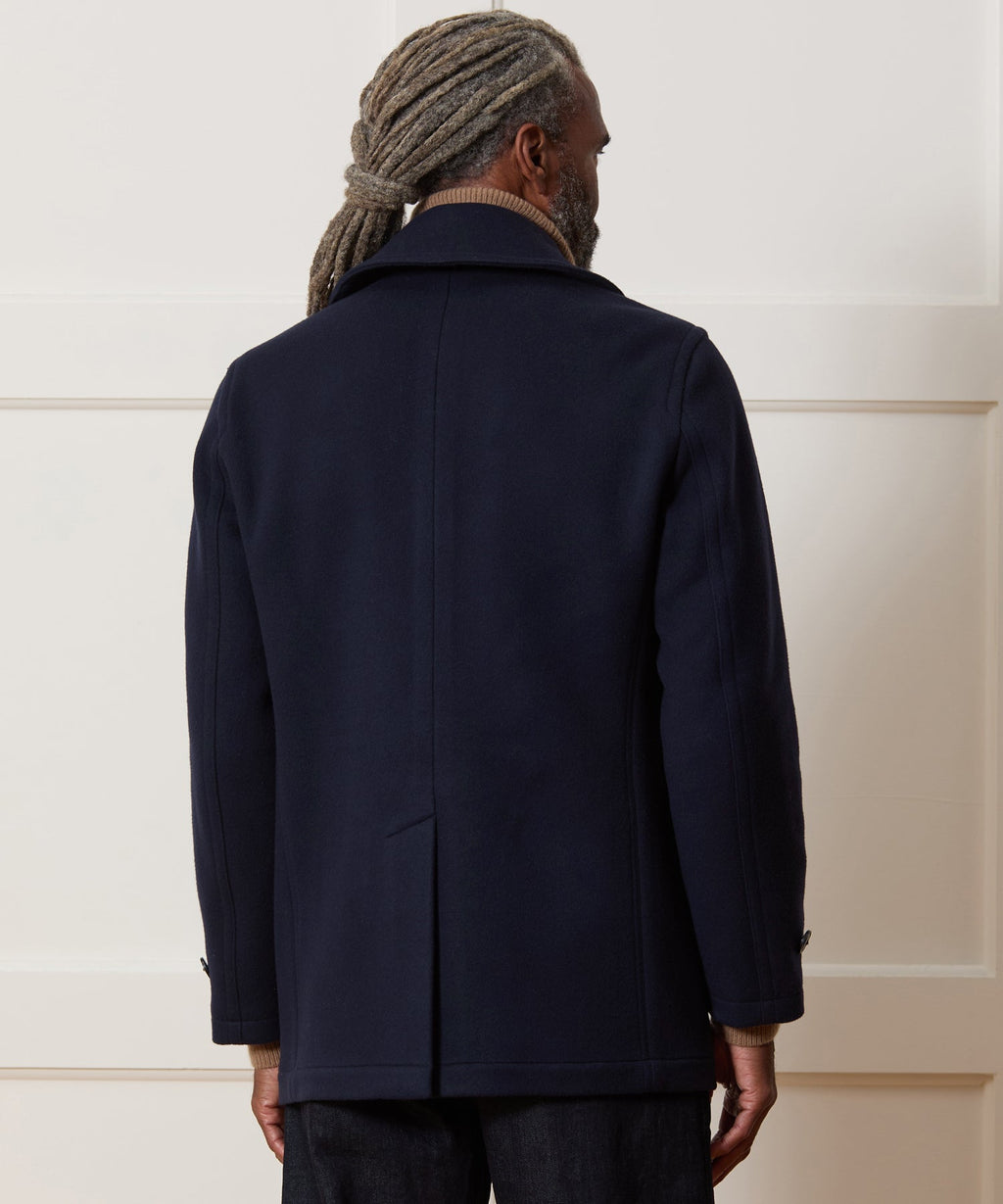 Italian Wool-Cashmere Peacoat