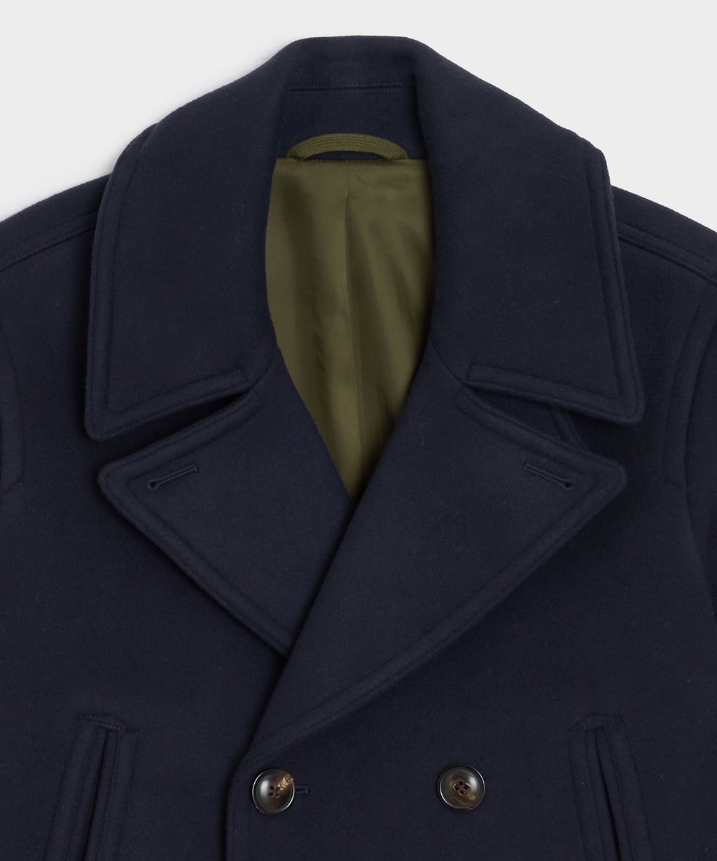 Italian Wool-Alpaca Peacoat