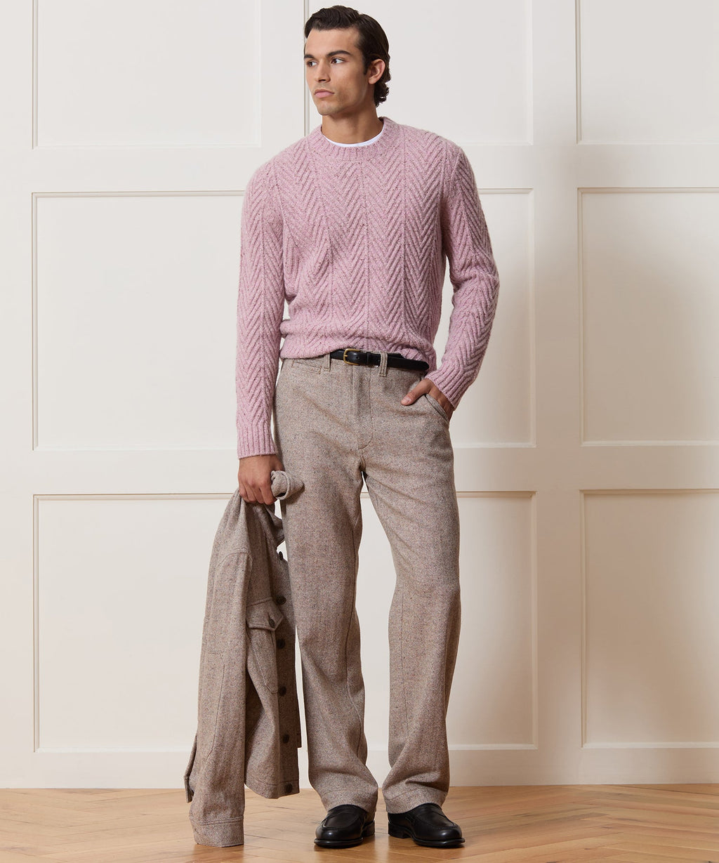 Relaxed Donegal Trouser