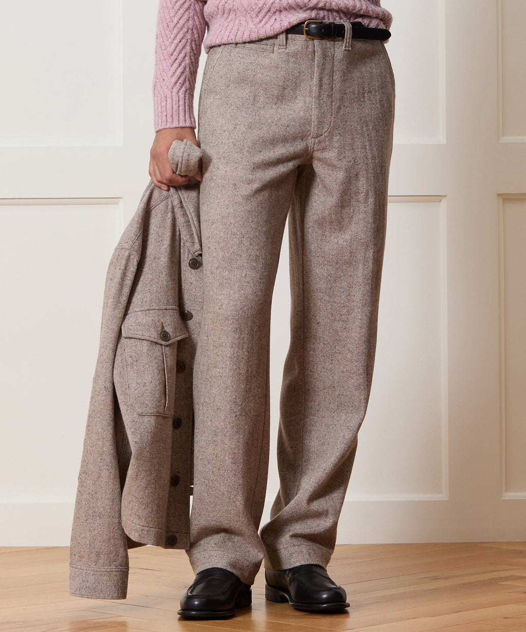 Relaxed Donegal Trouser