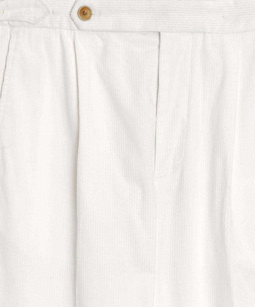 Italian Corduroy Side Tab Trouser
