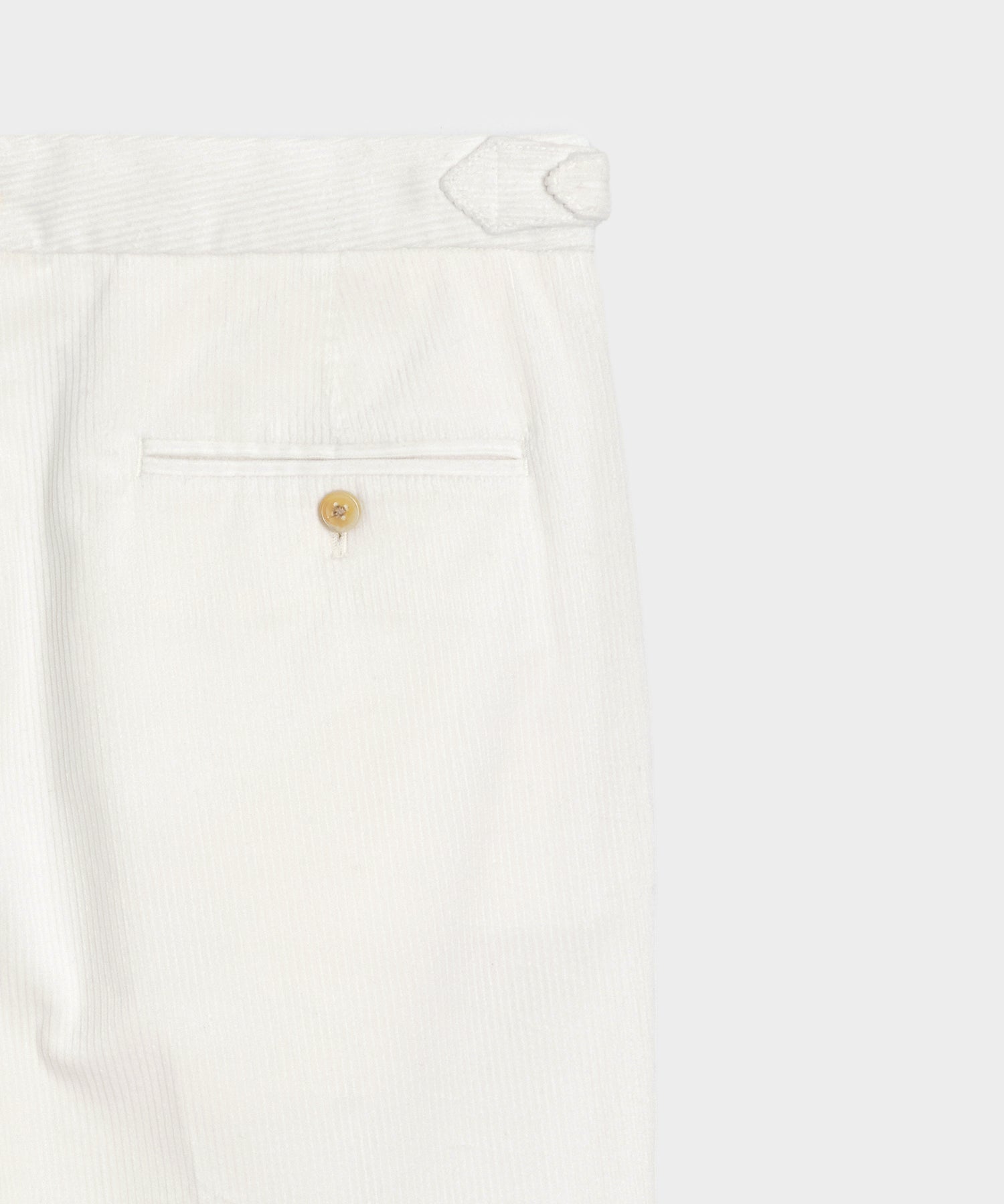 Italian Corduroy Side Tab Trouser