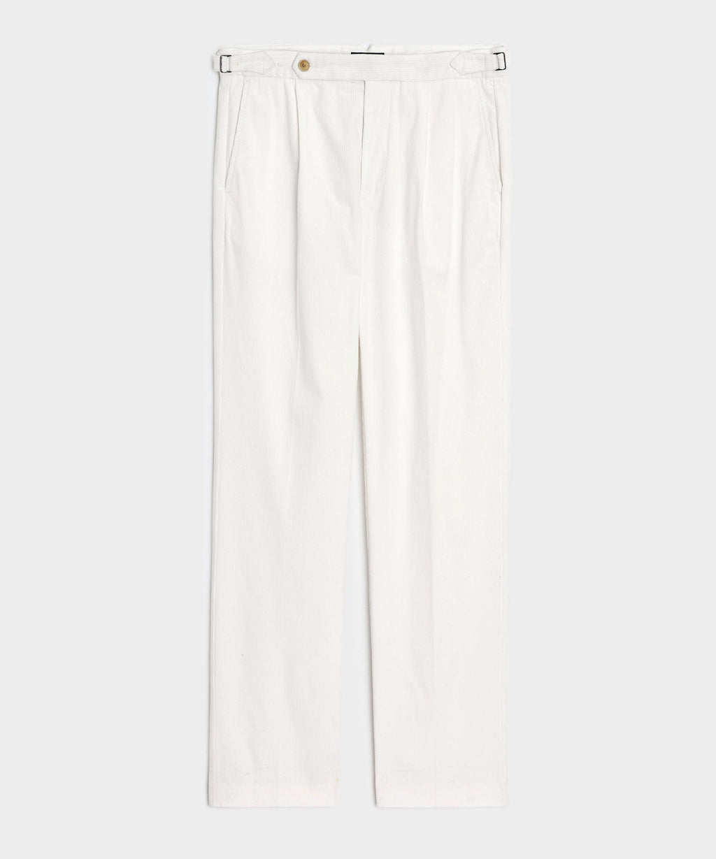 Italian Corduroy Side Tab Trouser