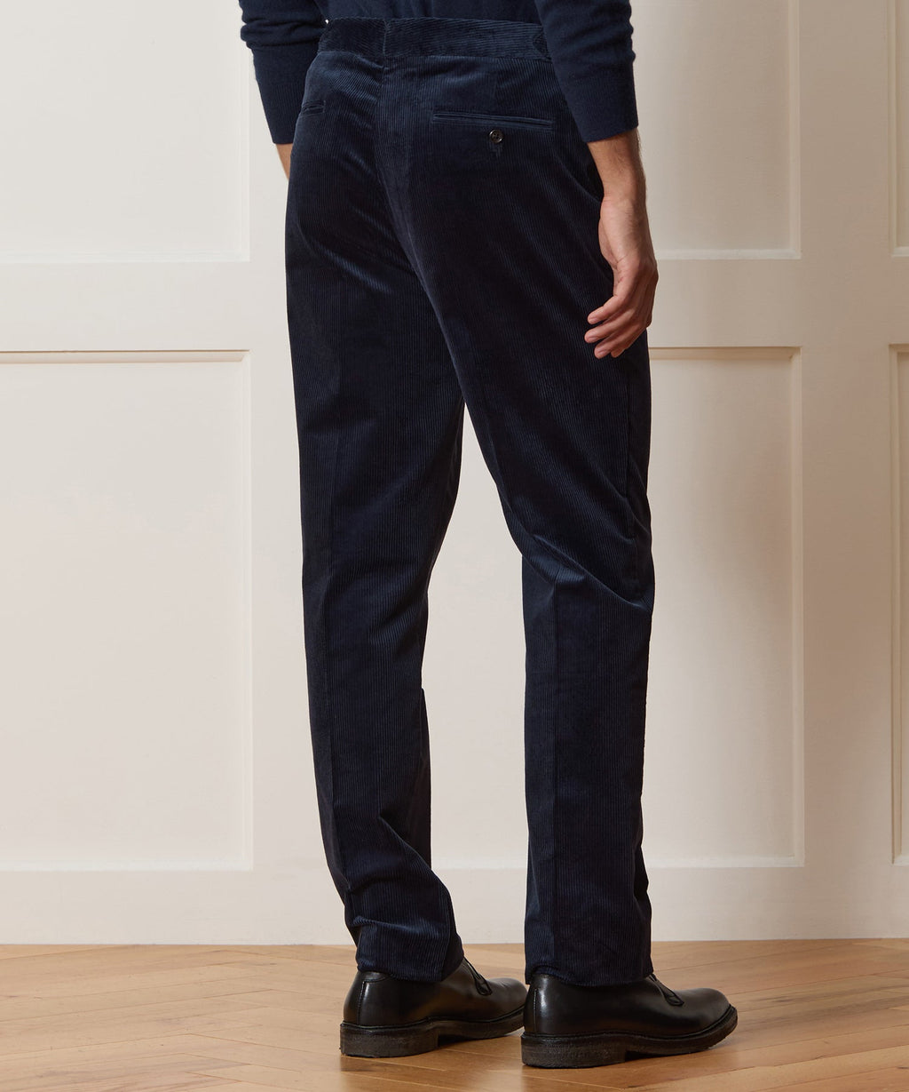 Italian Corduroy Side Tab Trouser